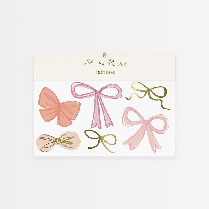 Meri Meri - Bow - Temporary Tattoos