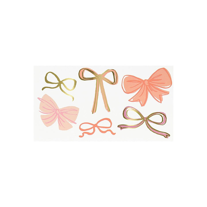 Meri Meri - Bow - Temporary Tattoos