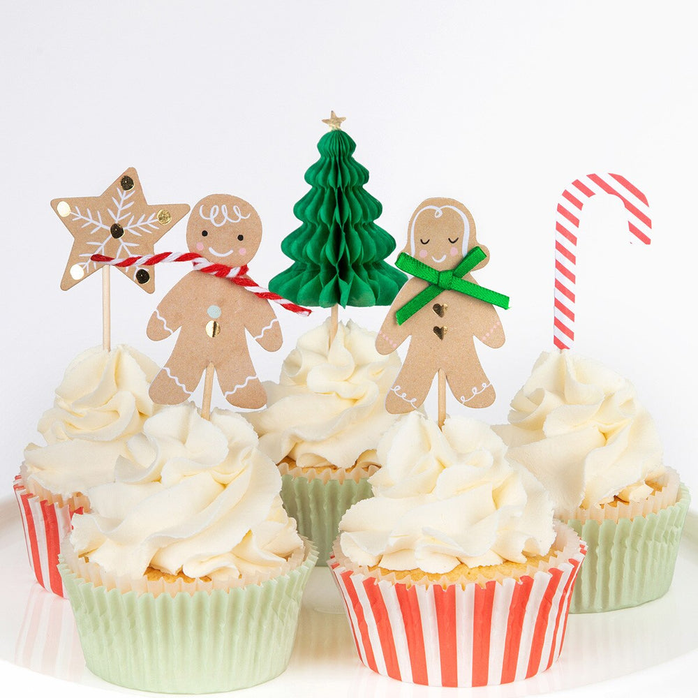 Meri Meri - Gingerbread Cupcake Kit - Mabel & Fox