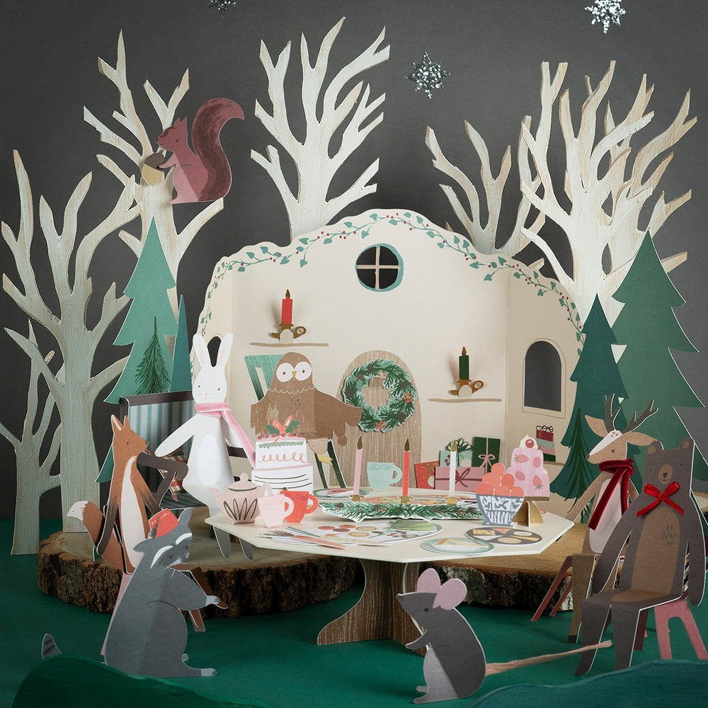 Meri Meri - Owl's Party Paper Play Advent Calendar - Mabel & Fox