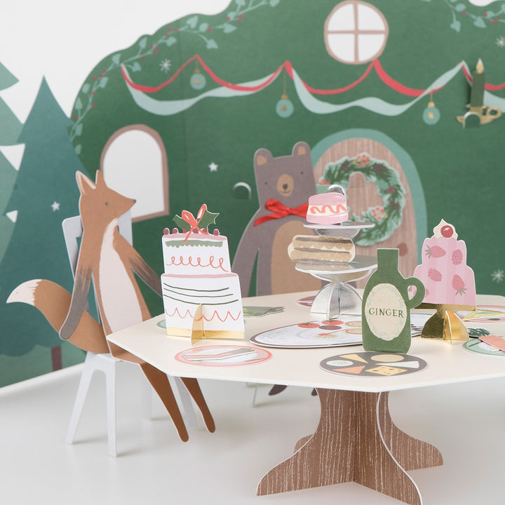 Meri Meri - Owl's Party Paper Play Advent Calendar - Mabel & Fox