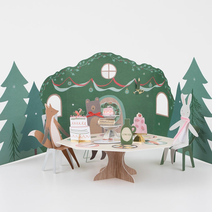 Meri Meri - Owl's Party Paper Play Advent Calendar - Mabel & Fox