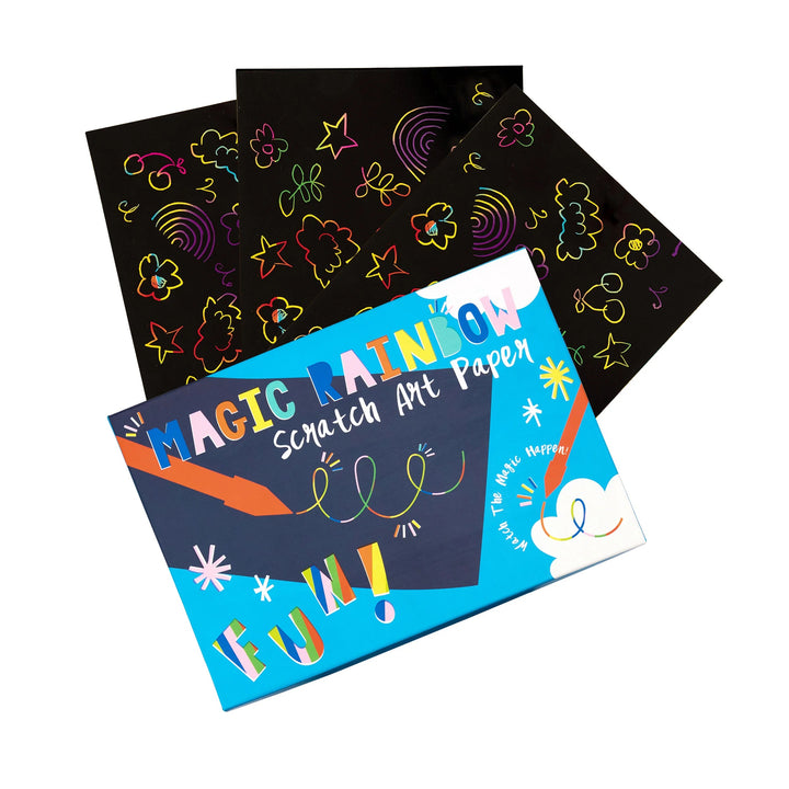 Rex London - Rainbow Scratch Art Kit