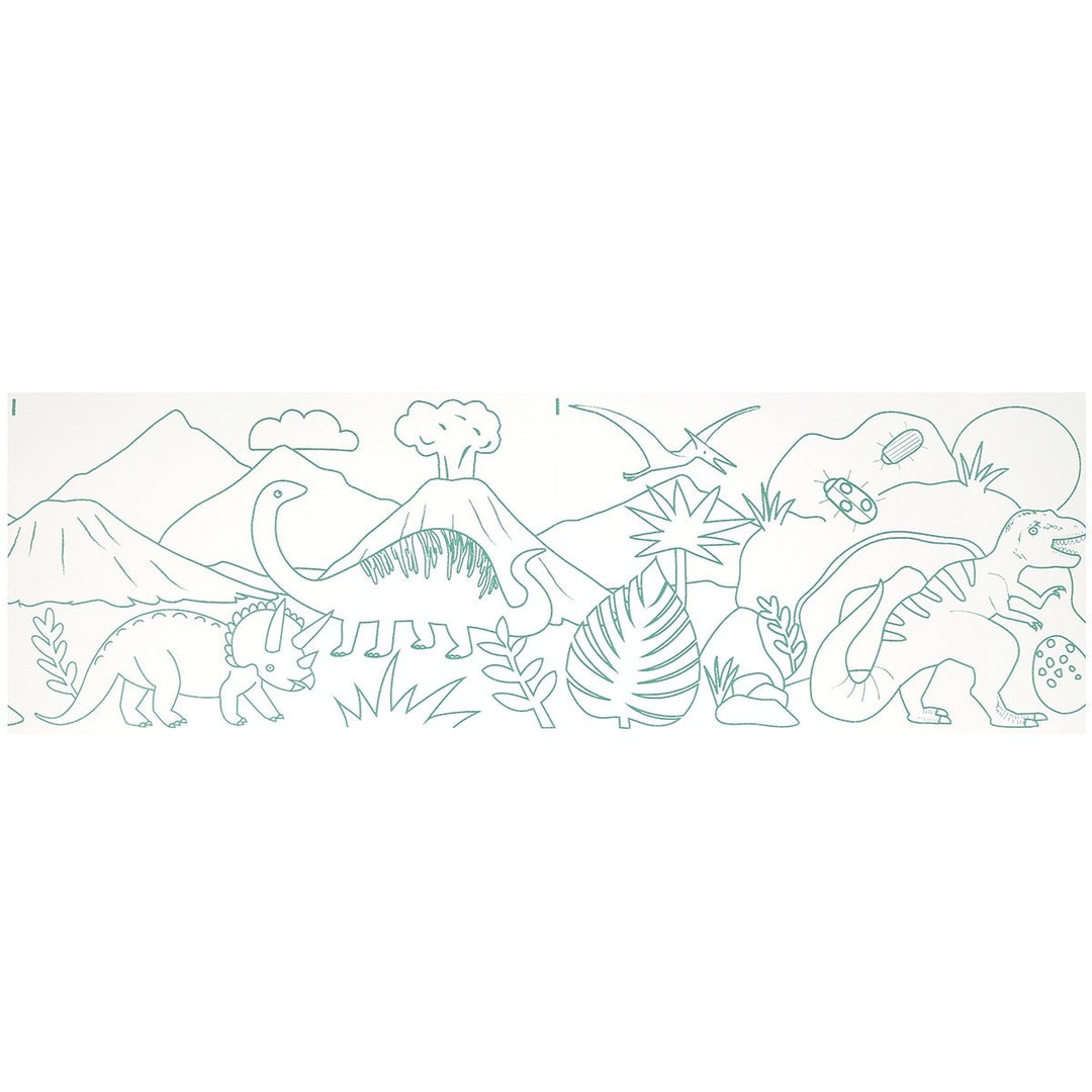 Meri Meri - Dinosaur Colouring Roll