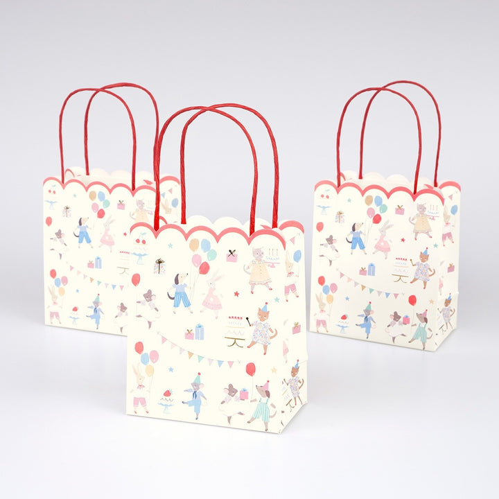 Meri Meri - Animal Friends - Party Bags (Set Of 8)