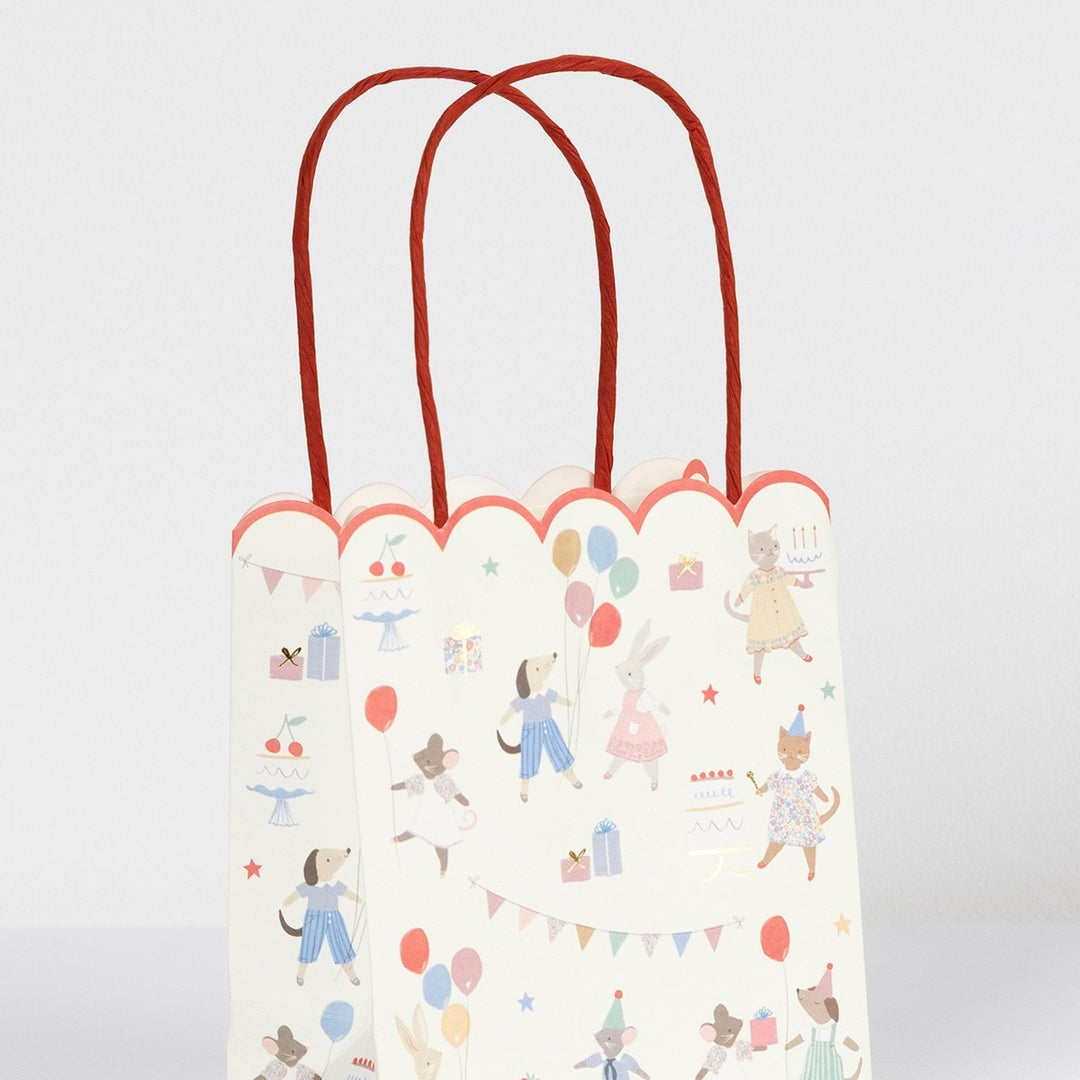 Meri Meri - Animal Friends - Party Bags (Set Of 8)