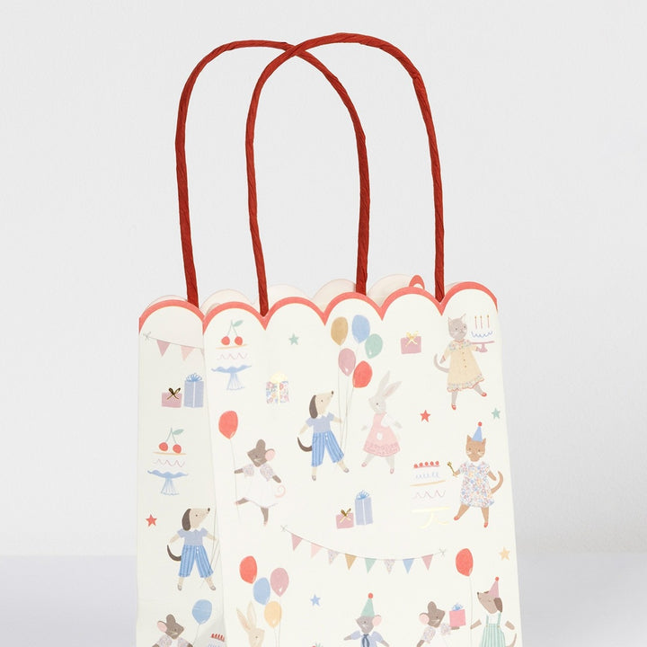 Meri Meri - Animal Friends - Party Bags (Set Of 8)