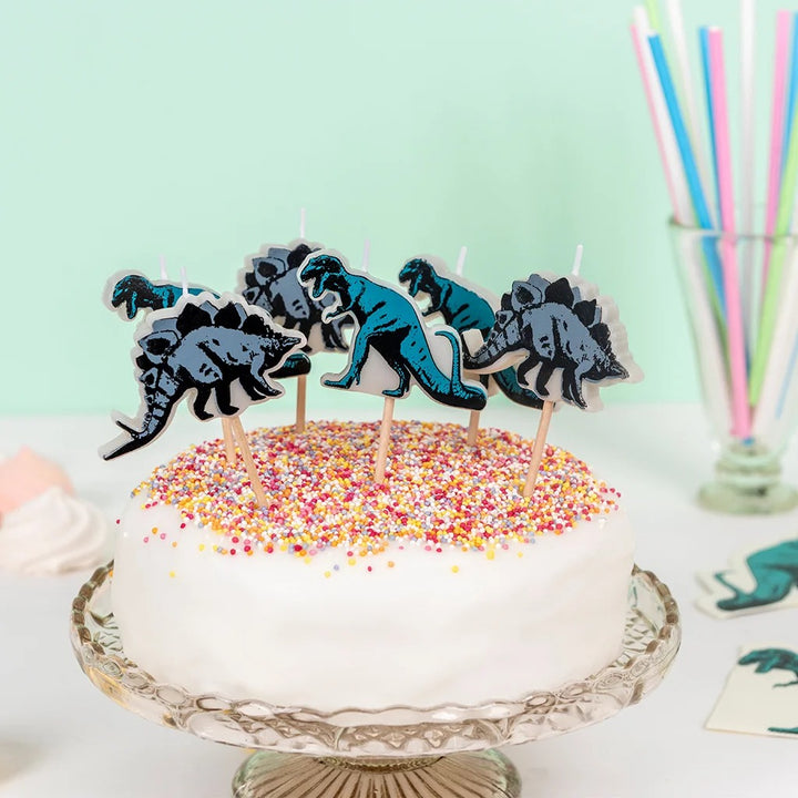 Rex London - Party Cake Candles - Prehistoric Land