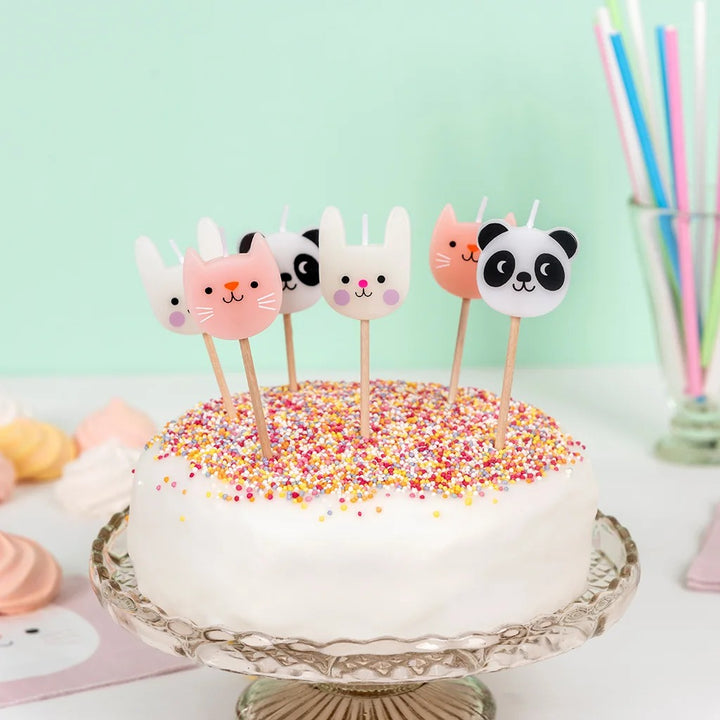 Rex London - Party Cake Candles - Miko & Friends