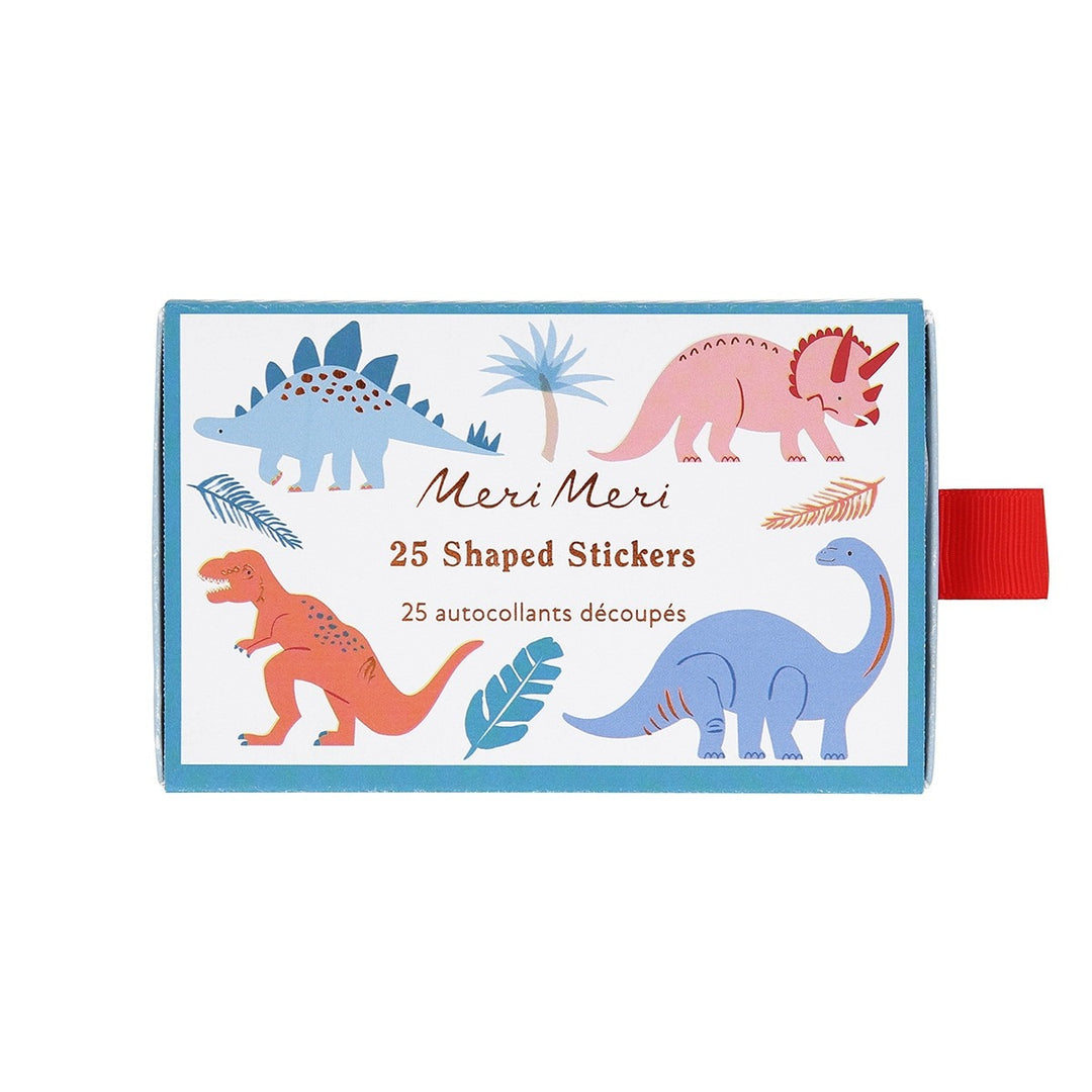 Meri Meri - Dinosaur Shaped Stickers (Pack Of 25)