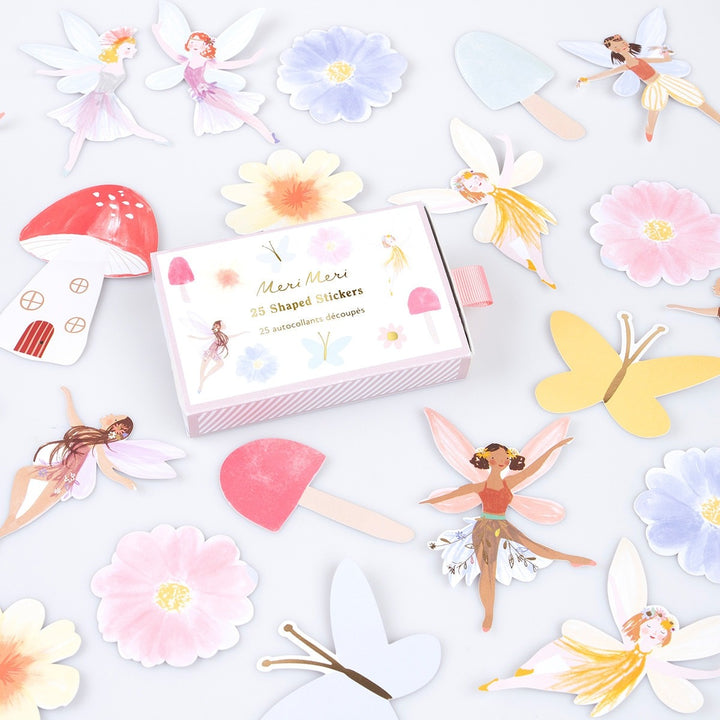 Meri Meri - Fairy Shaped Stickers (Pack Of 25)