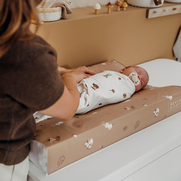 Meyco - Changing Mat - Forest Animals Sand