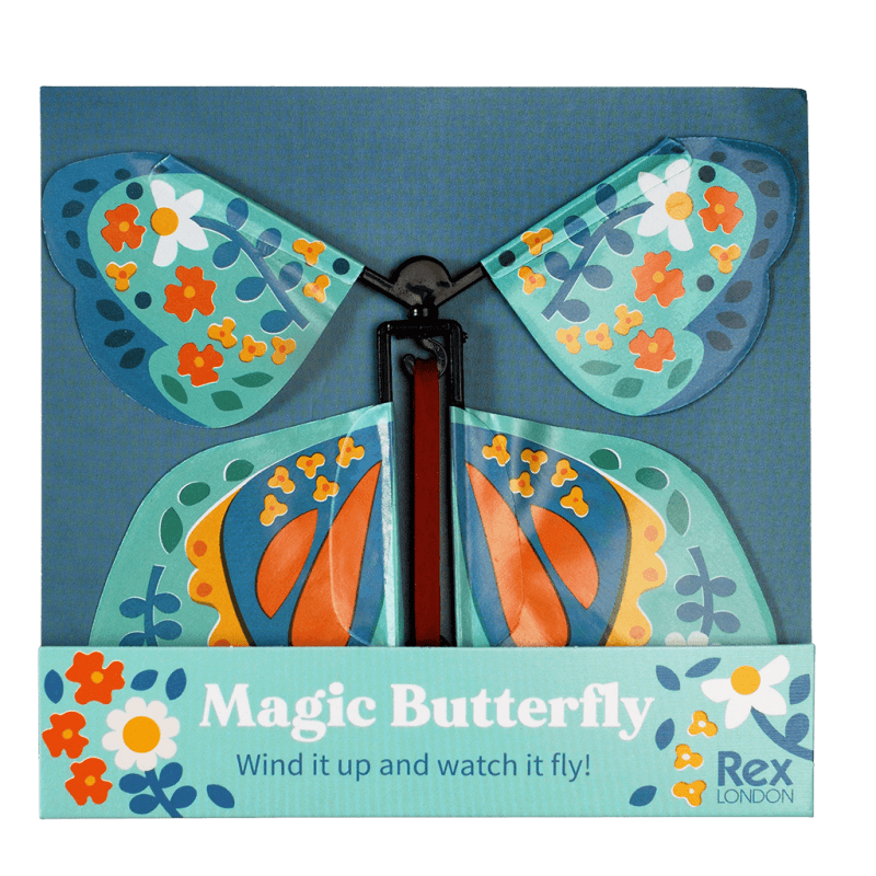 Rex London - Magic Butterfly - Blue - Mabel & Fox
