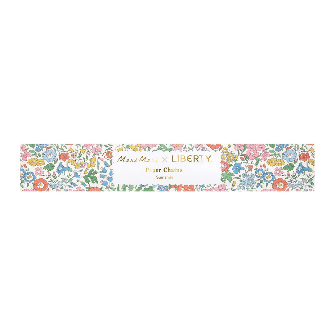 Meri Meri x Liberty – Scalloped Paper Chains Set - Mabel & Fox