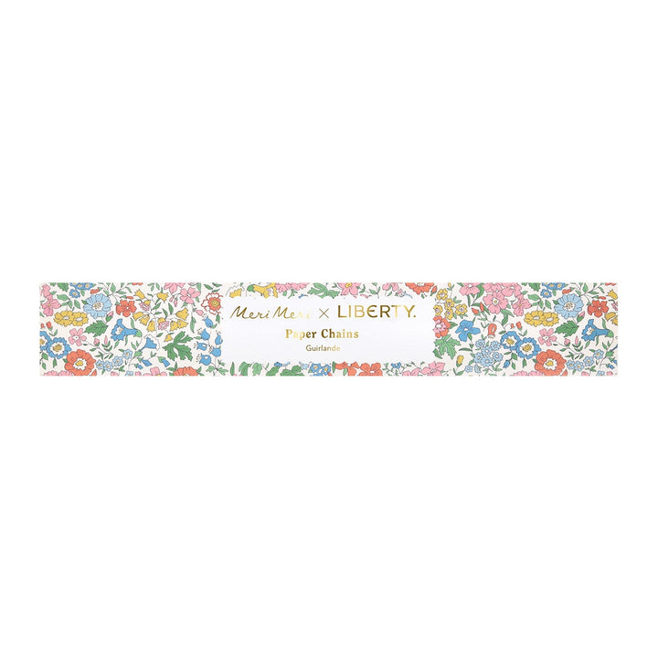 Meri Meri x Liberty – Scalloped Paper Chains Set - Mabel & Fox