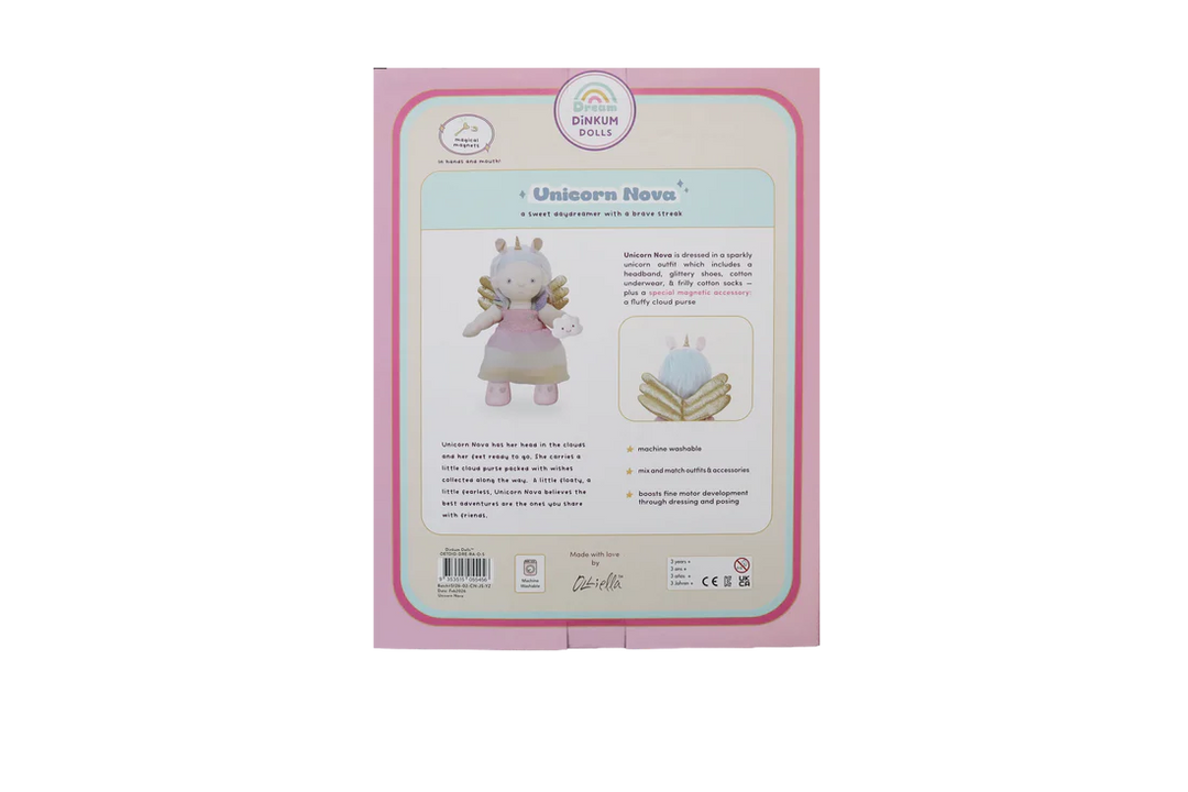 Dinkum Dolls - Unicorn Nova - Mabel & Fox