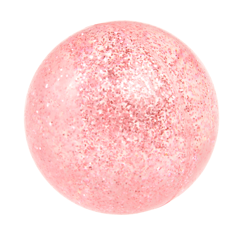 Rex London - Glitter Bouncy Ball - Pink Cat