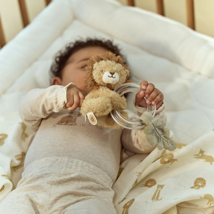 Little Dutch – Ring Rattle – Safari Friends Lion - Mabel & Fox