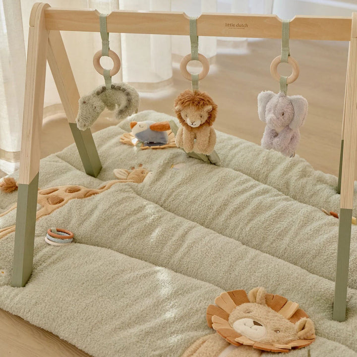 Little Dutch – Baby Gym Wooden – Safari Friends - Mabel & Fox