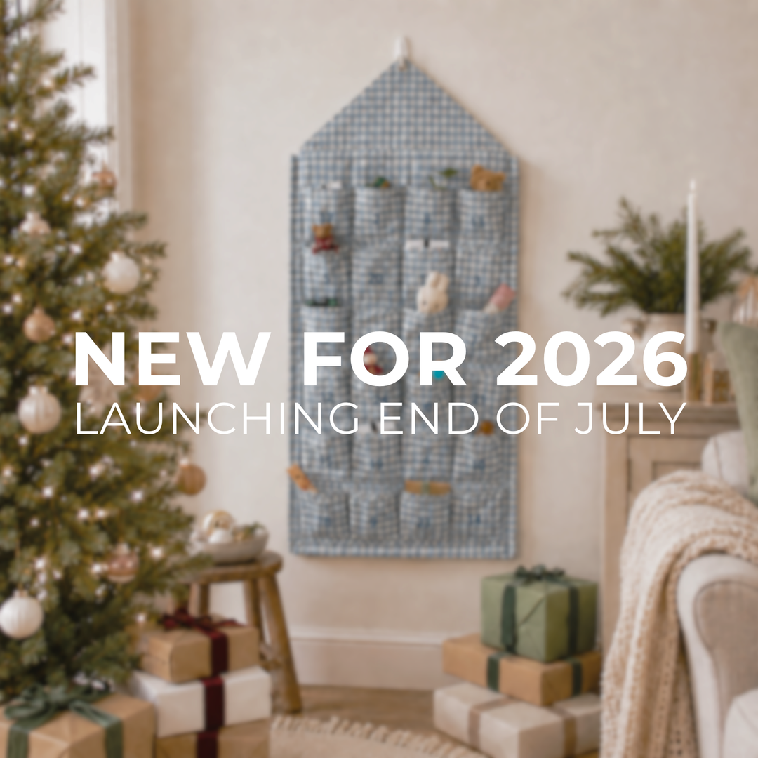 Mabel & Fox - Blue Gingham Advent Calendar - Mabel & Fox