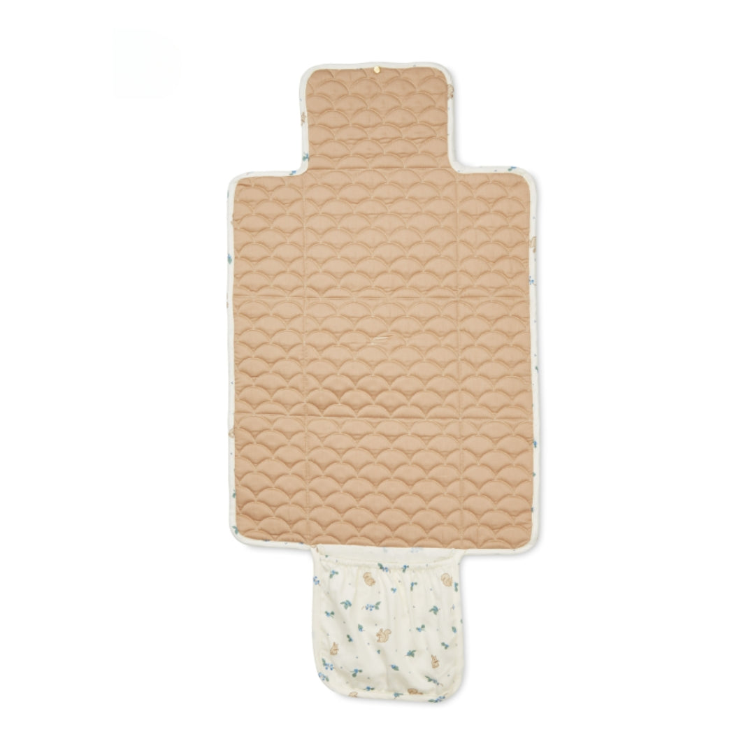 Cam Cam Copenhagen - Quilted Changing Mat  - Blueberries - Mabel & Fox