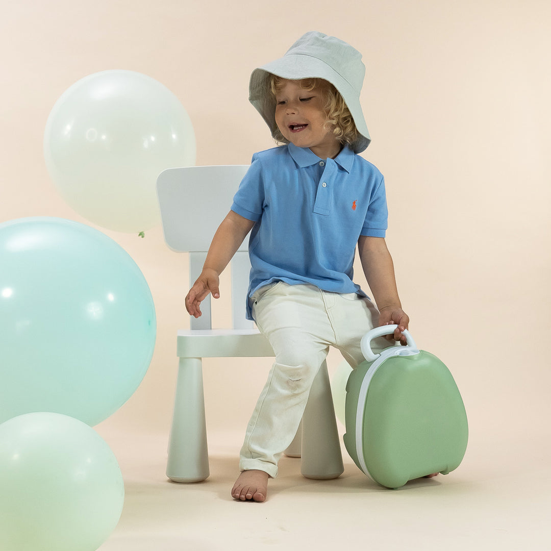 My Carry Potty - Blue Pastel – Mabel & Fox