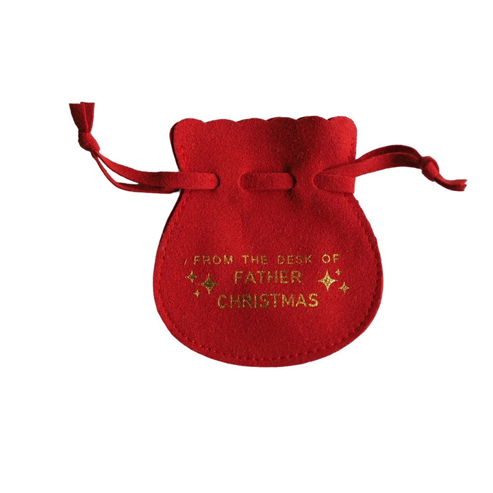 Soch & Co - Velvet Pouch - From the Desk Of Father Christmas