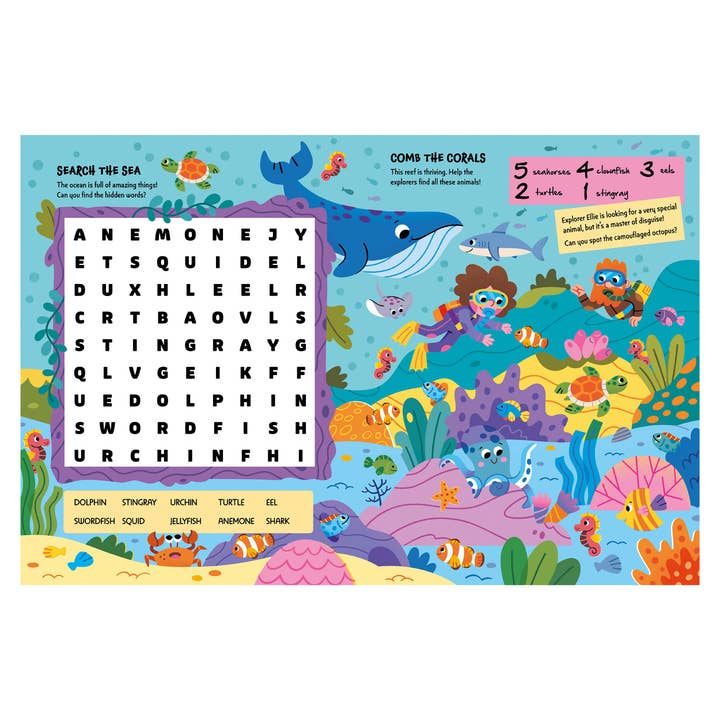 Animal Antics Activity & Sticker Book - Mabel & Fox