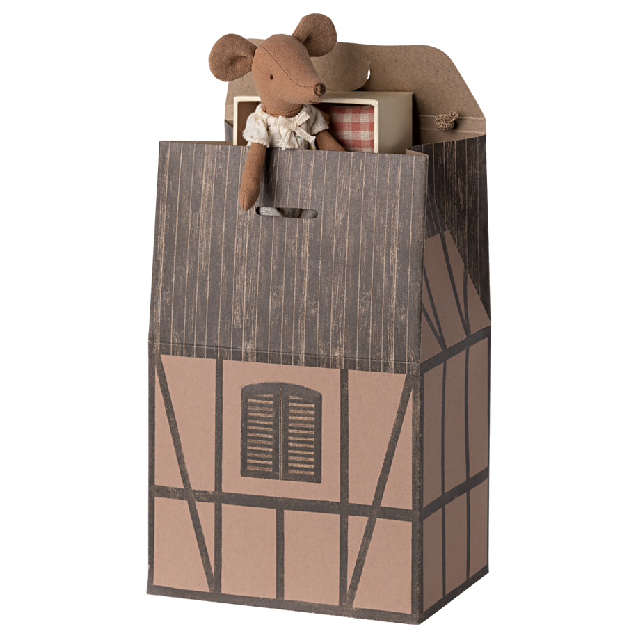 Maileg – Farmhouse Bag – Rose - Mabel & Fox