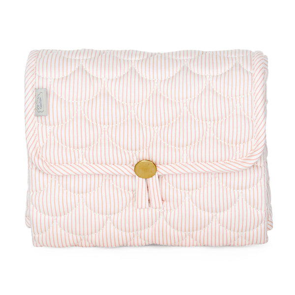 Cam Cam Copenhagen – Quilted Changing Mat – OCS Classic Stripes Rose