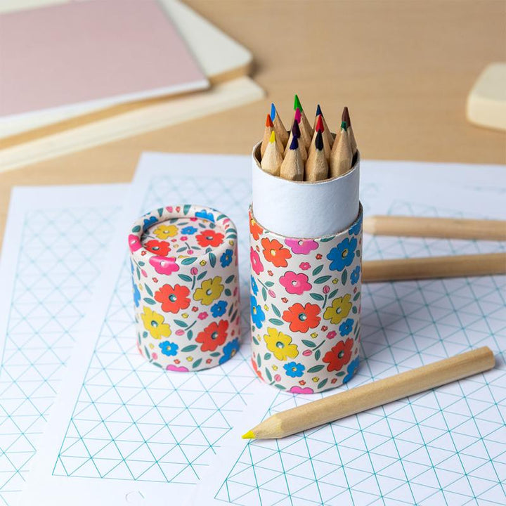 Rex London - Tube of colouring pencils - Tilde