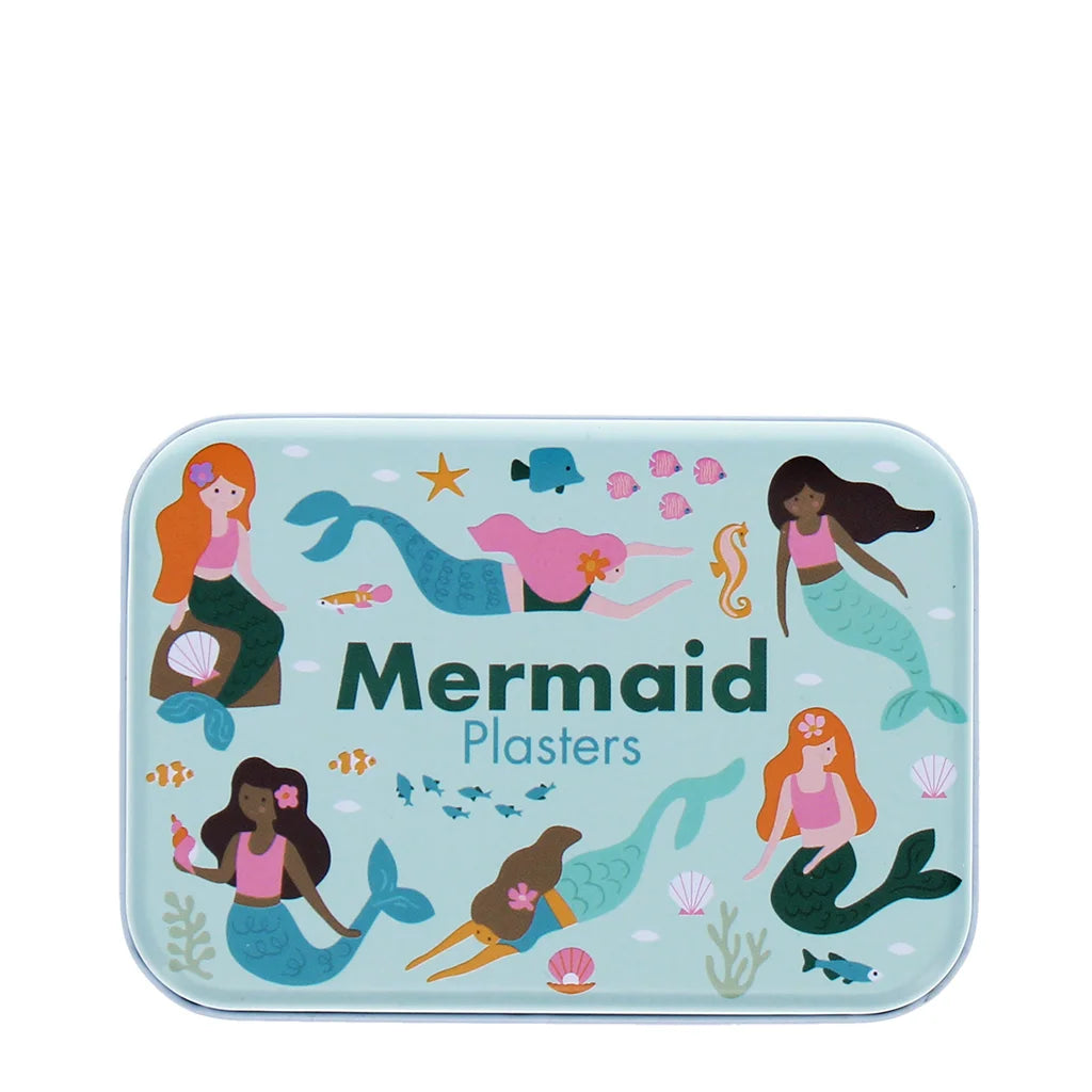 Rex London - Children's Plasters in a Tin - Mermaid
