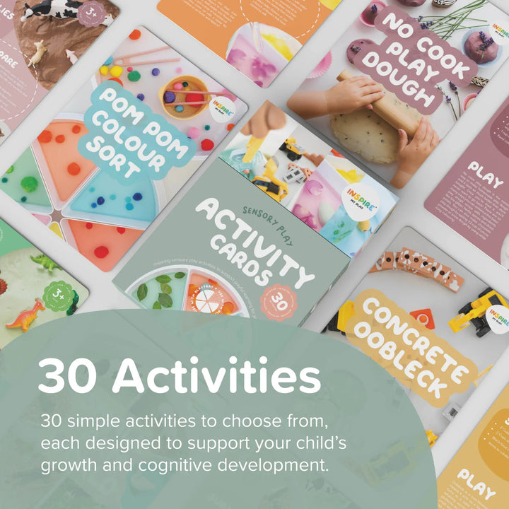 Inspire My Play - Sensory Play Activity Cards - Mabel & Fox
