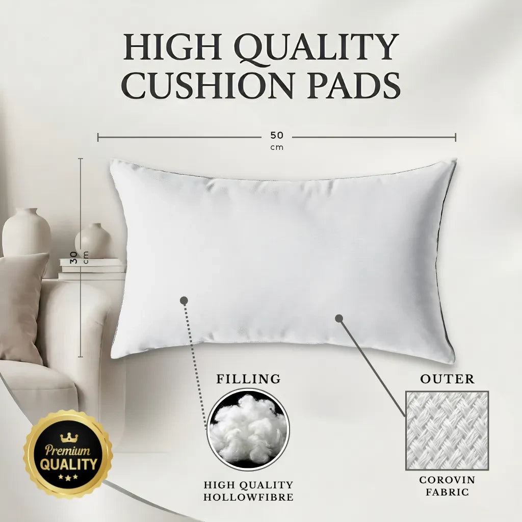 Mabel & Fox - Hollowfibre Cushion Pad - 30 x 50 cm