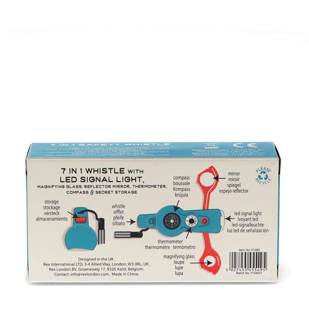 Rex London - 7 in 1 safety whistle - Spirit of Adventure
