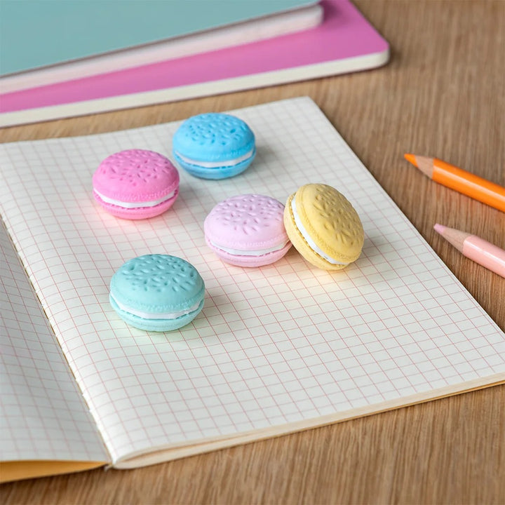 Rex London - Erasers (set of 5) - Macarons