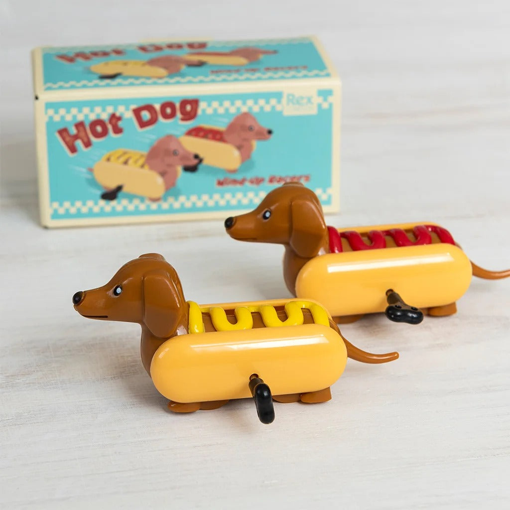 Rex London - Wind-Up Racers (Set of 2) - Hot Dog