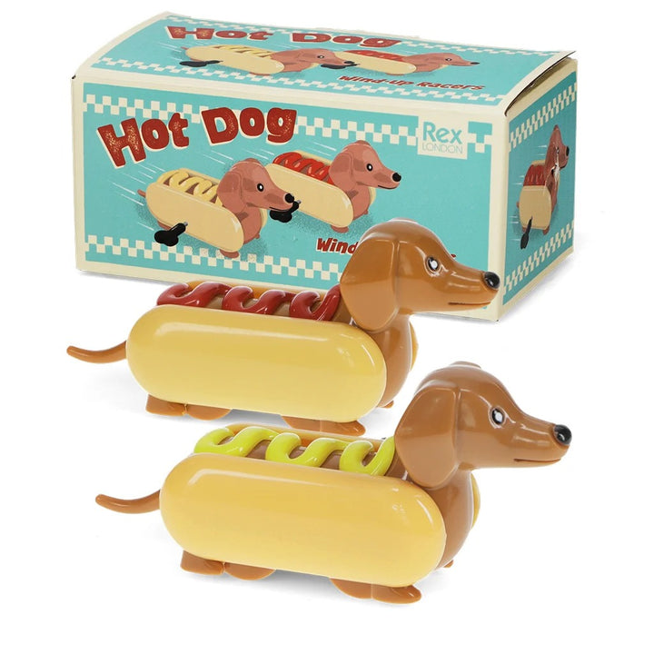 Rex London - Wind-Up Racers (Set of 2) - Hot Dog