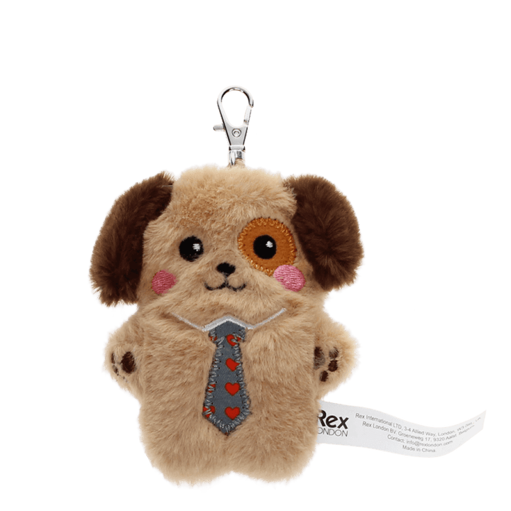 Rex London - Keyring Bag Charm - Fluffy Dog