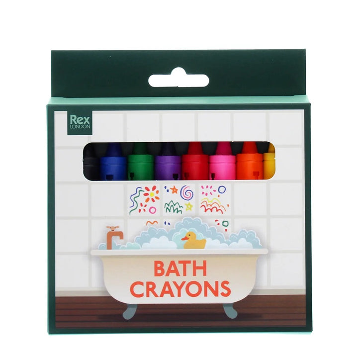 Rex London - Bath Crayons (Set Of 8)