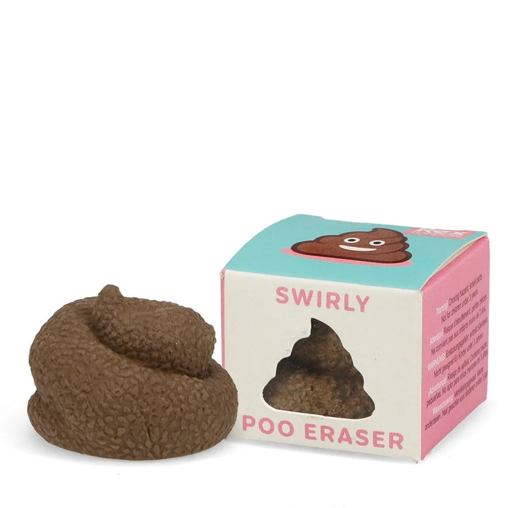 Rex London - Eraser - Swirly Poo