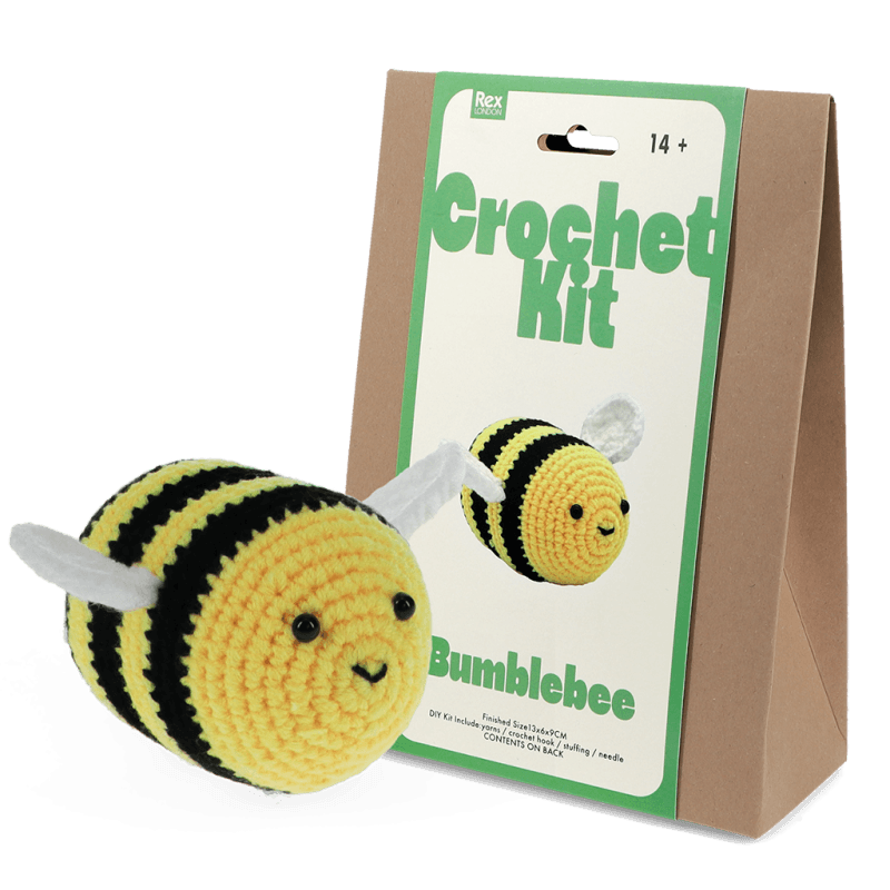 Rex London - Crochet Kit - Bumblebee - Mabel & Fox