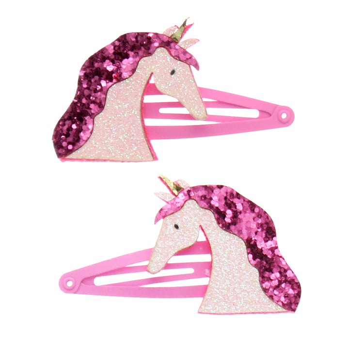 Rex London - Hair Clips - Glitter Unicorn