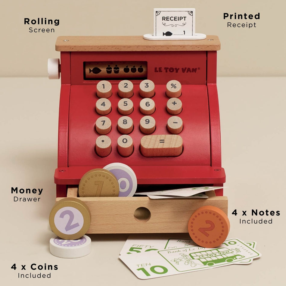 Le Toy Van – Shop Till – Cash Register & Money - Mabel & Fox