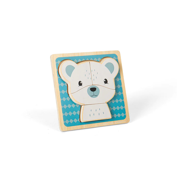 Bigjigs Toys - Chunky Puzzle - Polar Bear