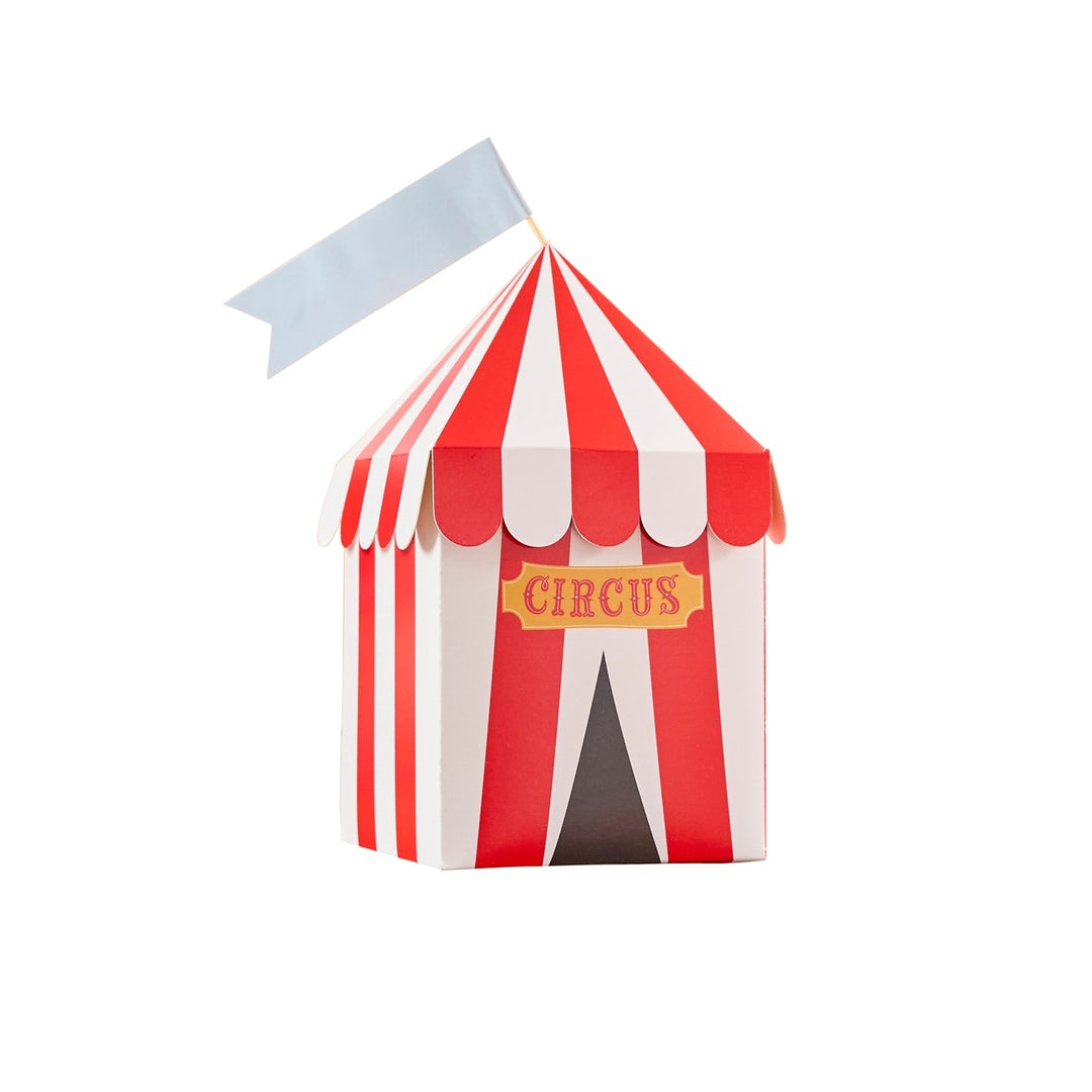 HootyBalloo By Green Club - Circus Customisable Party Boxes - Pack of 4