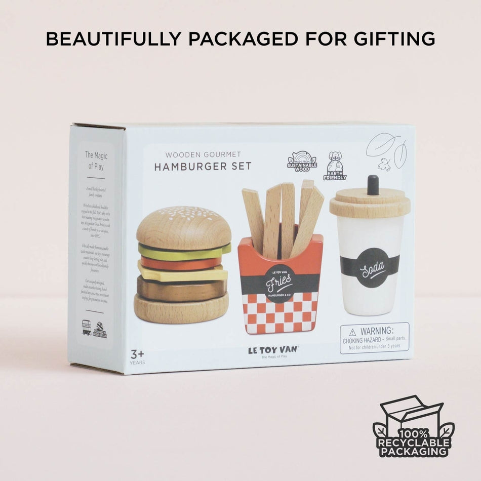 Le Toy Van – Gourmet Hamburger Set
