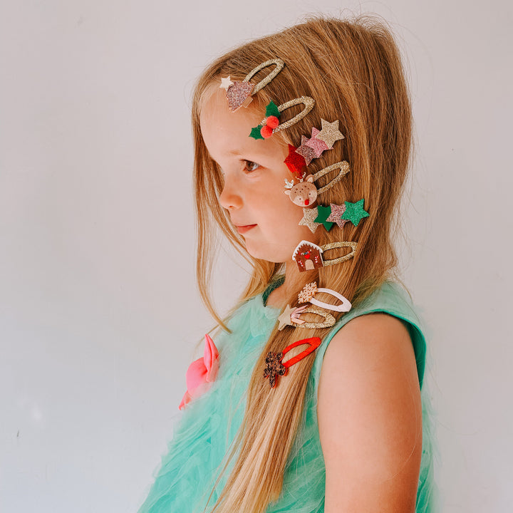 Rockahula - Gingerbread House Hair Clips
