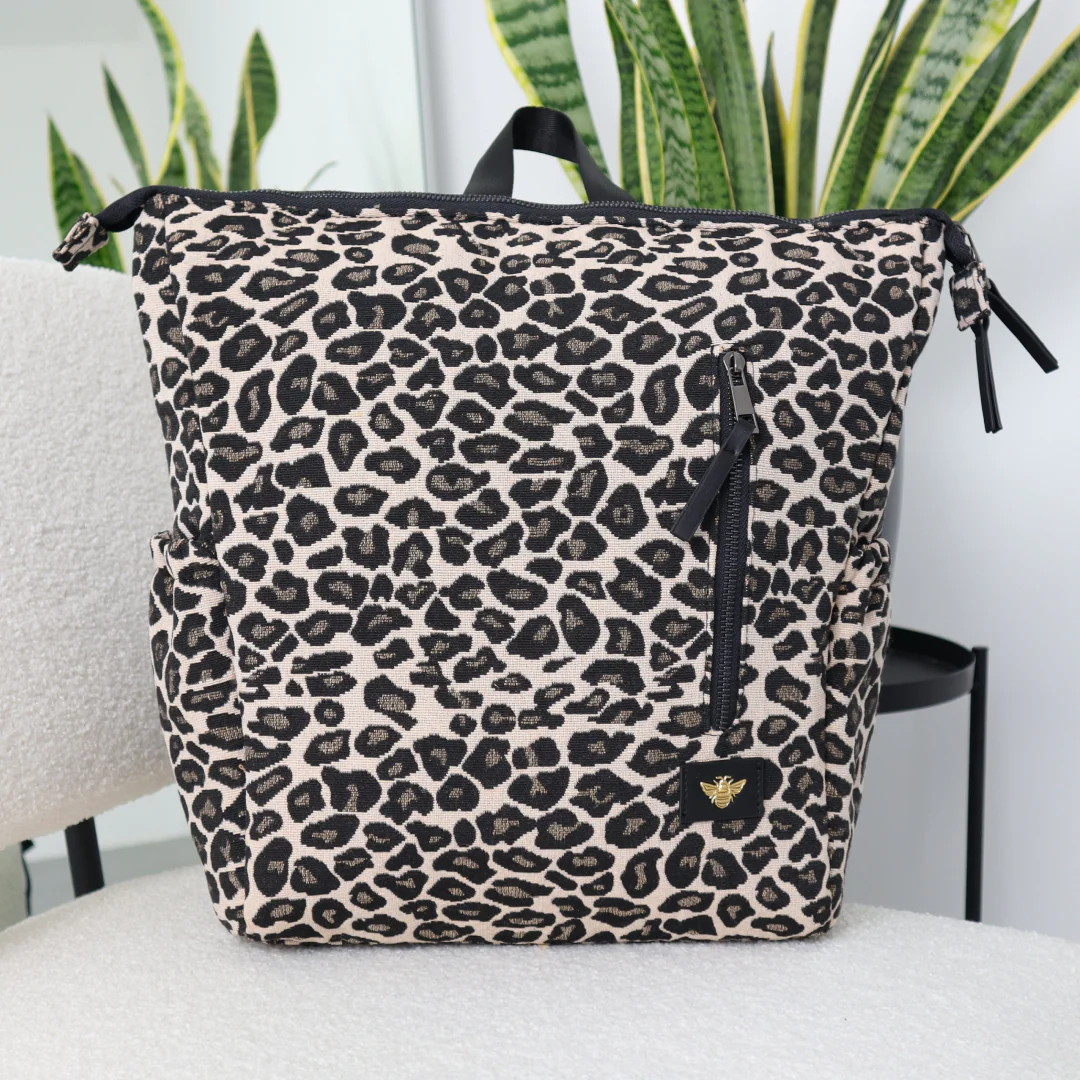 Vera bradley leopard backpack hotsell