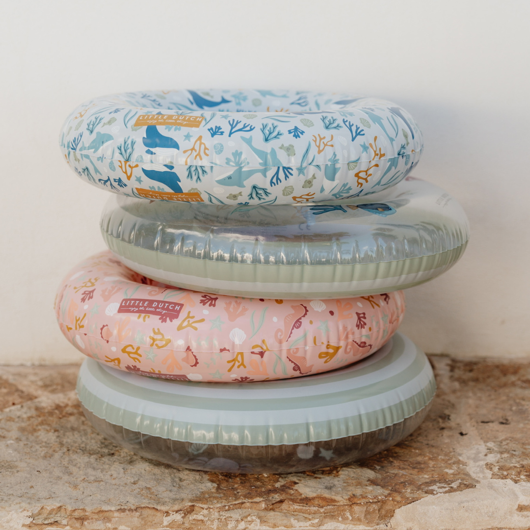 Little Dutch - Swim Ring - Ocean Dreams Pink